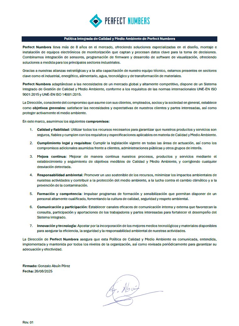 Politica Calidad y MedioAmbiente PN