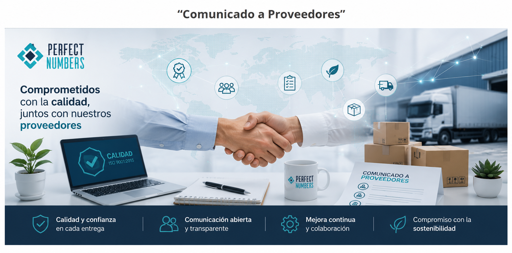 Comunicado a proveedores